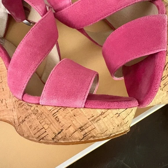 Michael Kors Giovanna Wedge Sandals - Picture 9 of 14